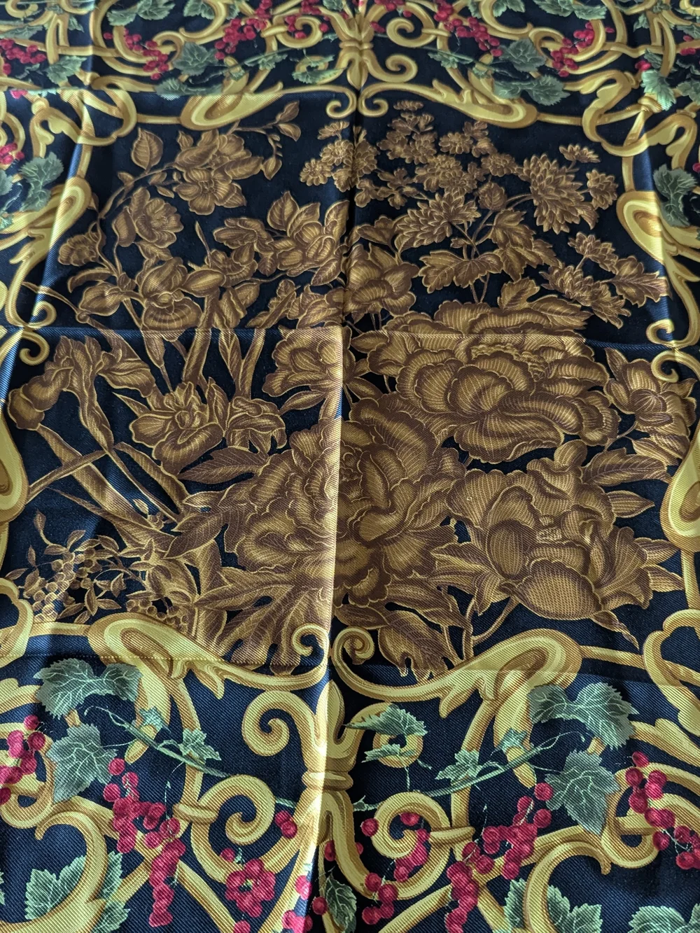 Dior Silk Scarf Vintage